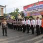 Jelang Perayaan Natal dan Tahun Baru, Pores Pamekasan Menggelar Apel Gelar Pasukan Ops Lilin Semeru 2024