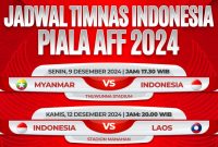 Jadwal Timnas Indonesia.