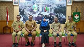 Anggota DPD RI Lia Istifhama saat kunjungan kerja dan rapat bersama RSUD Haji, Rabu (8/1/2025).