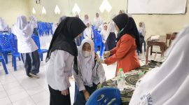 Dinas Kesehatan Lamongan Mulai Laksanakan Vaksinasi HPV 2025. Sumber Foto: Pemkab Lamongan.