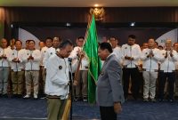 Pengukuhan Pengprov Pelti Jatim Periode 2025-2029.