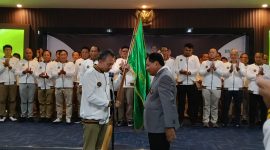 Pengukuhan Pengprov Pelti Jatim Periode 2025-2029.