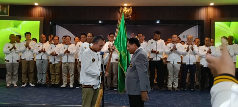 Pengukuhan Pengprov Pelti Jatim Periode 2025-2029.