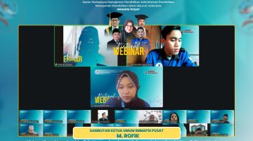 IMMAPSI Gelar Webinar Nasional “Educational Leadership 5.0” untuk Perkuat Kepemimpinan Mahasiswa Pendidikan
